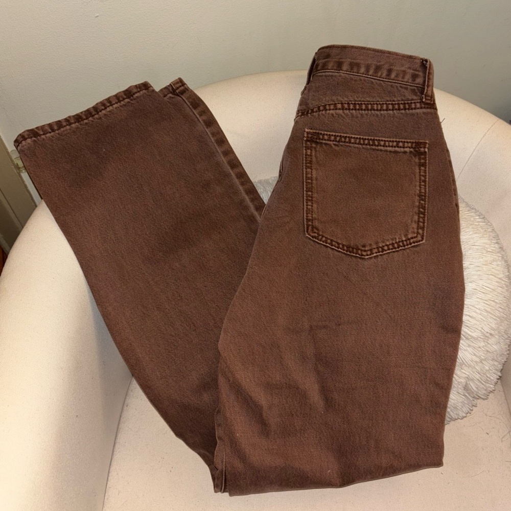 Fashion nova brown Denim Jeans